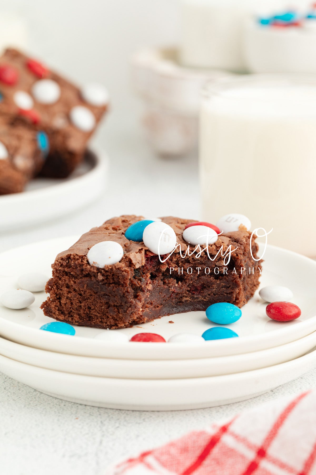 Easy Patriotic Brownies- Exclusive