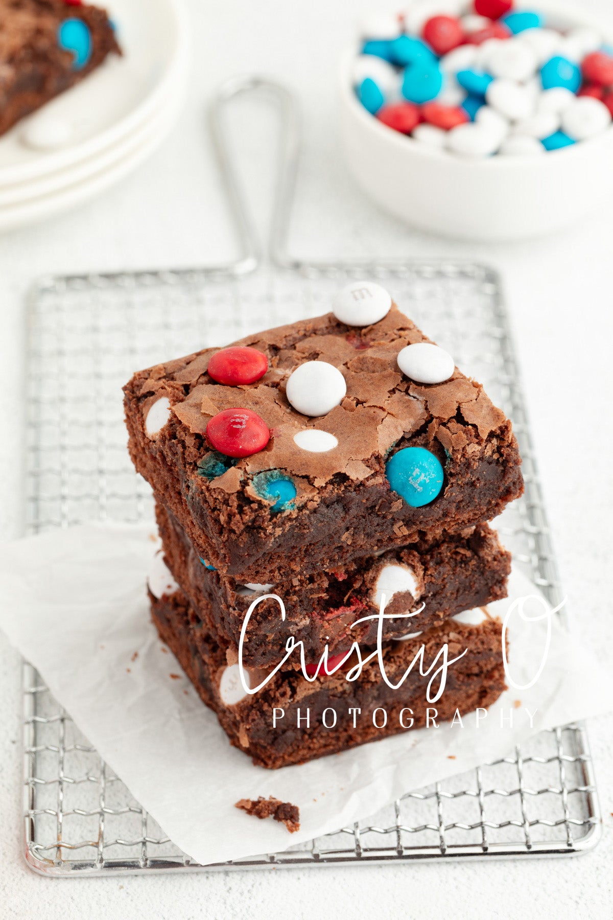Easy Patriotic Brownies- Exclusive