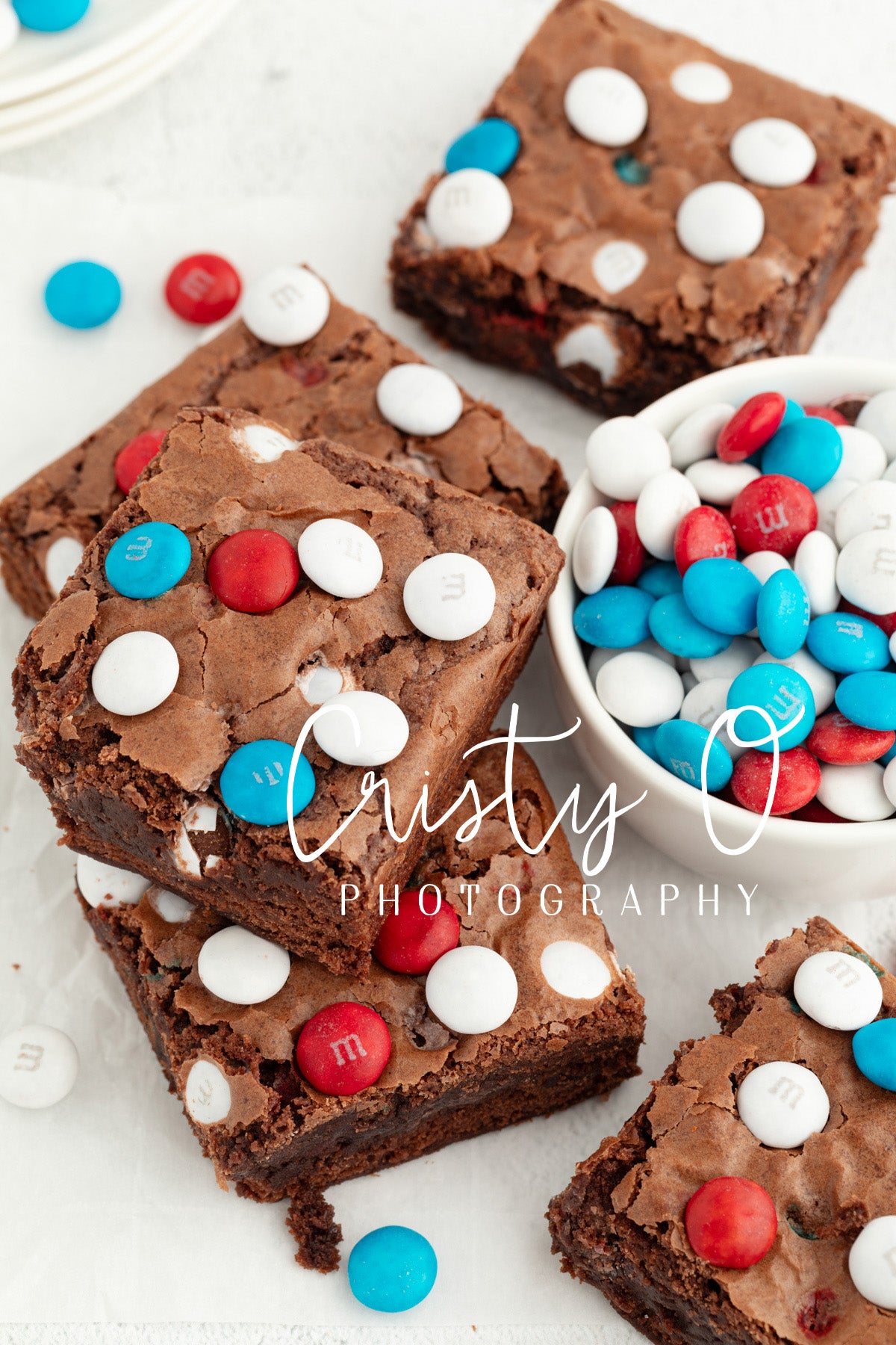 Easy Patriotic Brownies- Exclusive