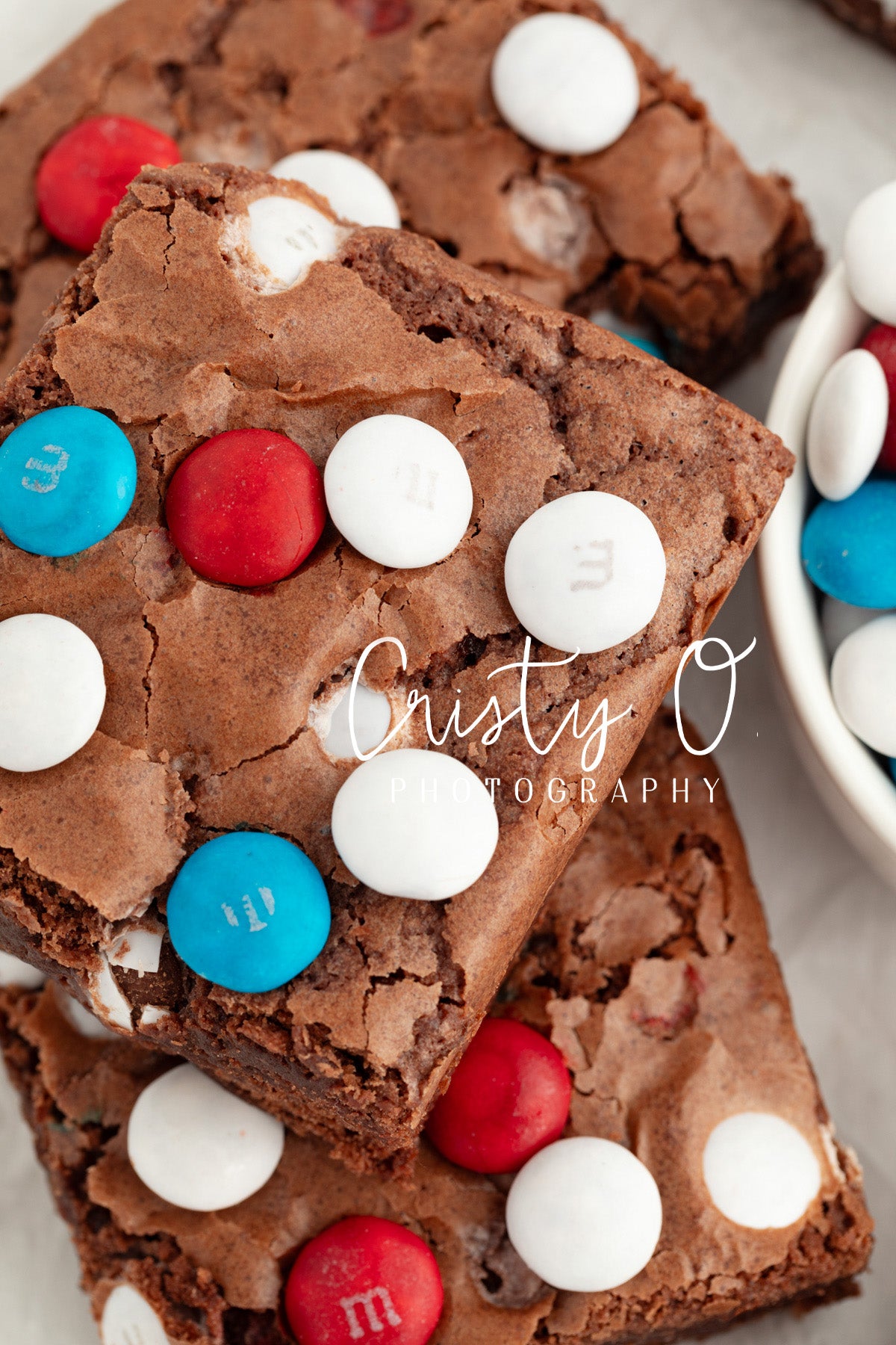 Easy Patriotic Brownies- Exclusive