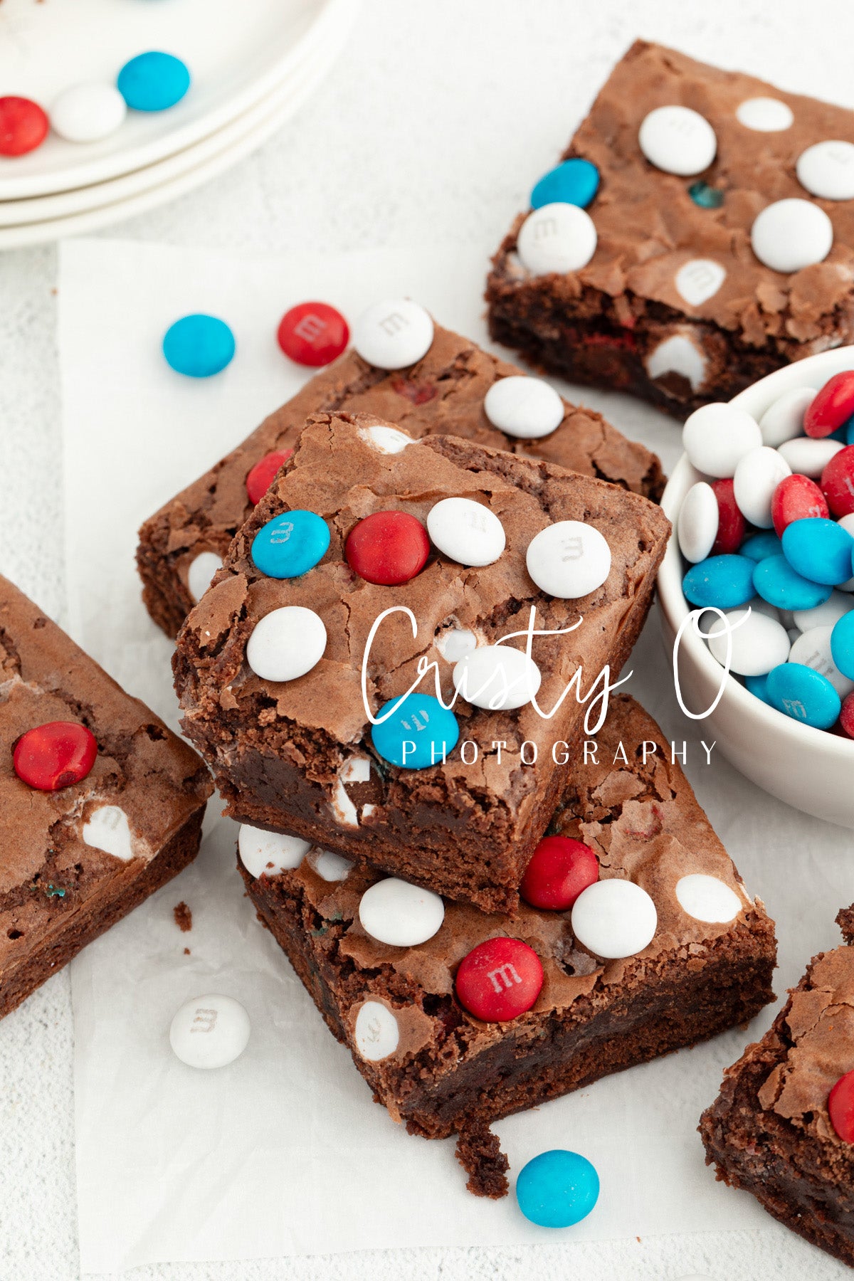 Easy Patriotic Brownies- Exclusive