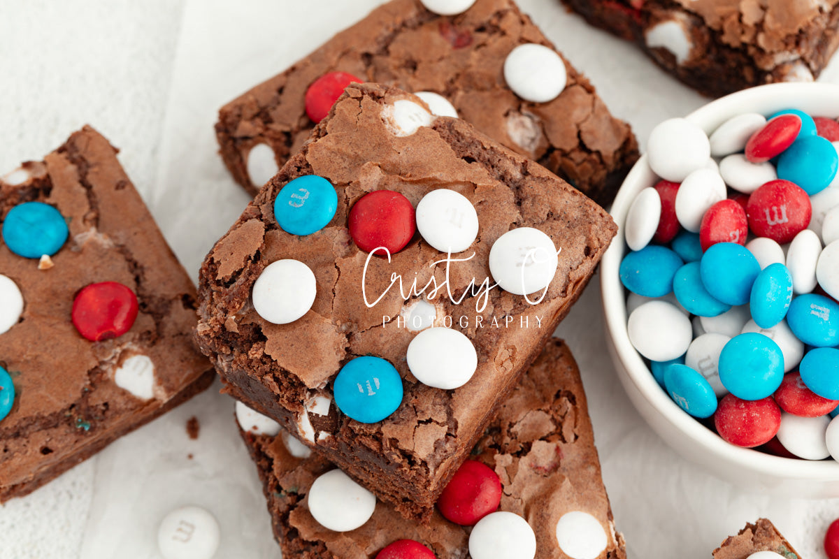 Easy Patriotic Brownies- Exclusive