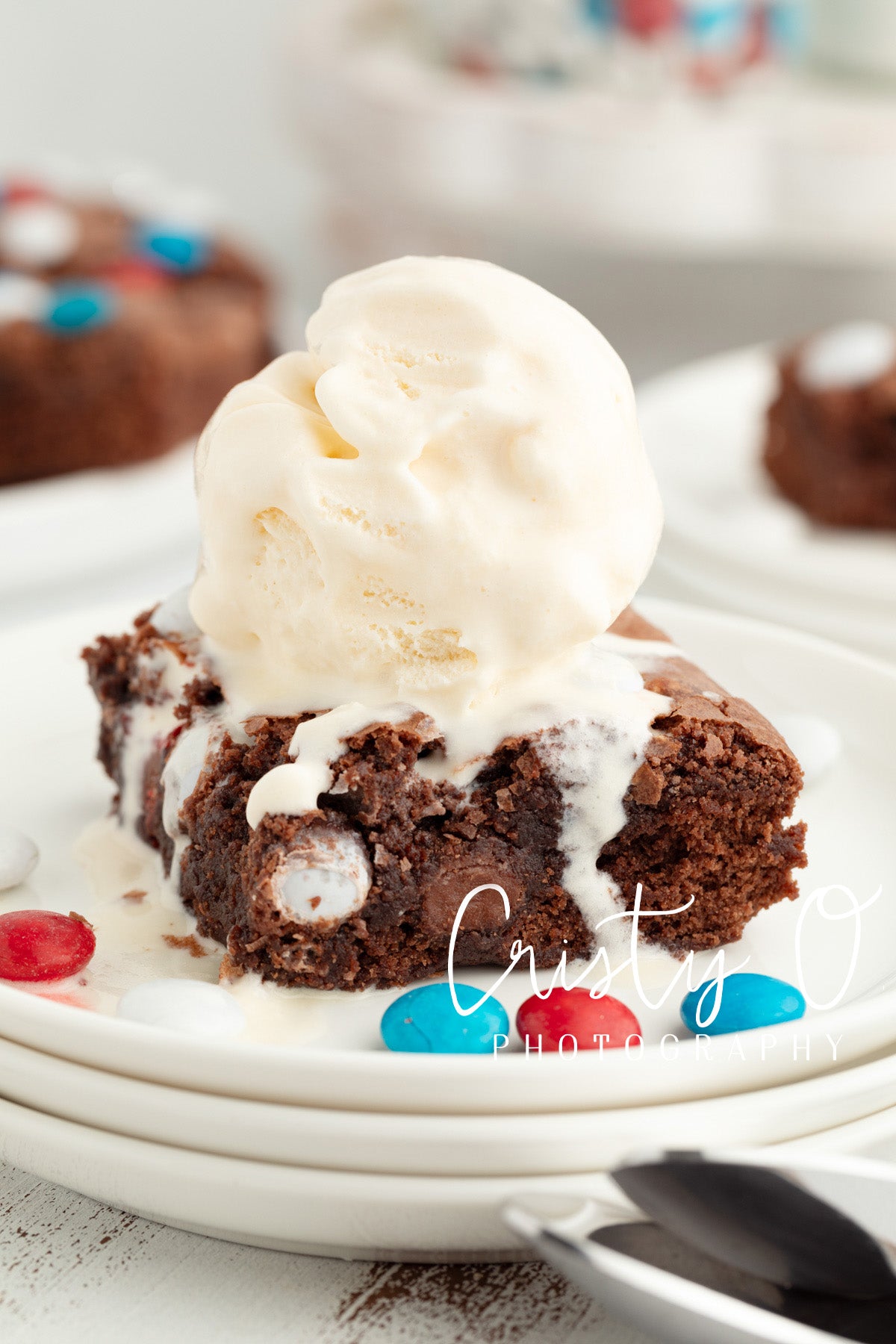Easy Patriotic Brownies- Exclusive
