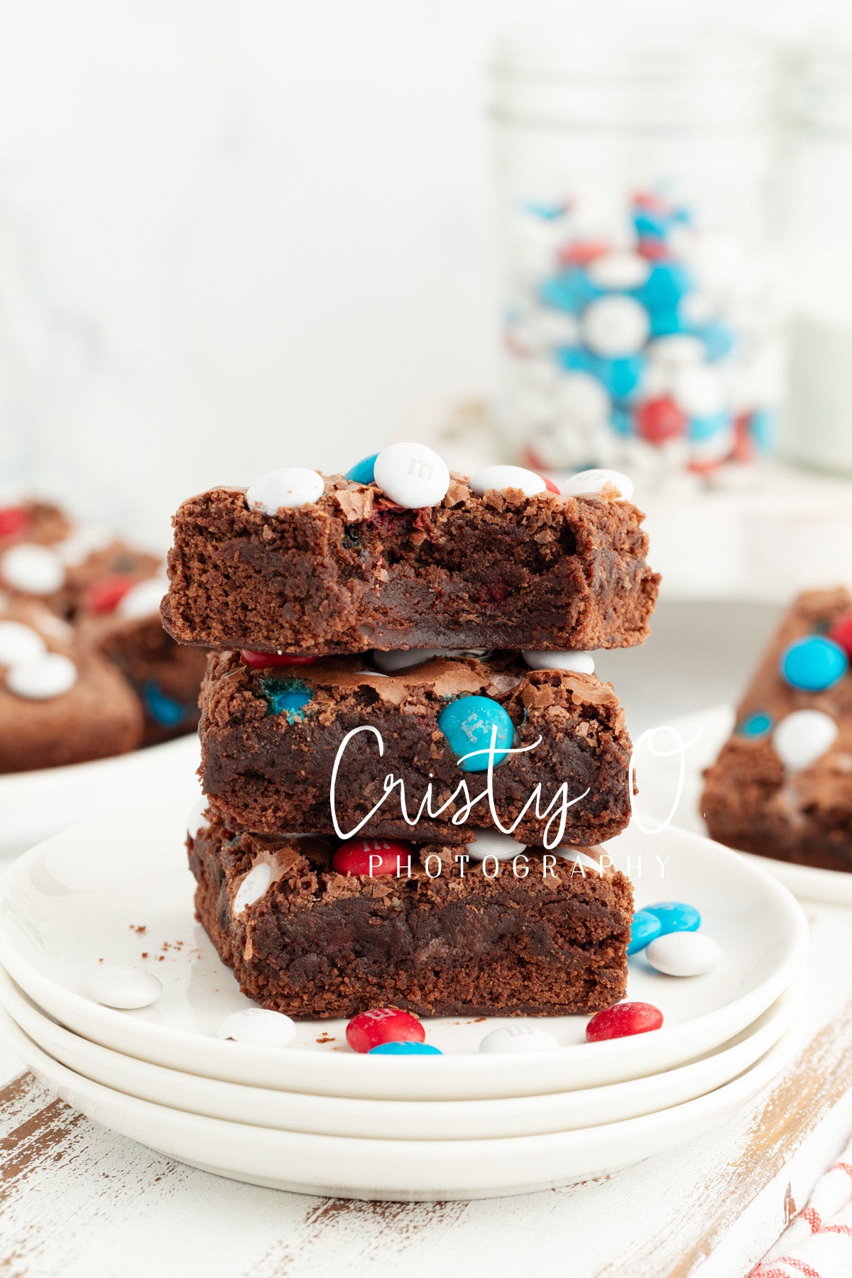 Easy Patriotic Brownies- Exclusive