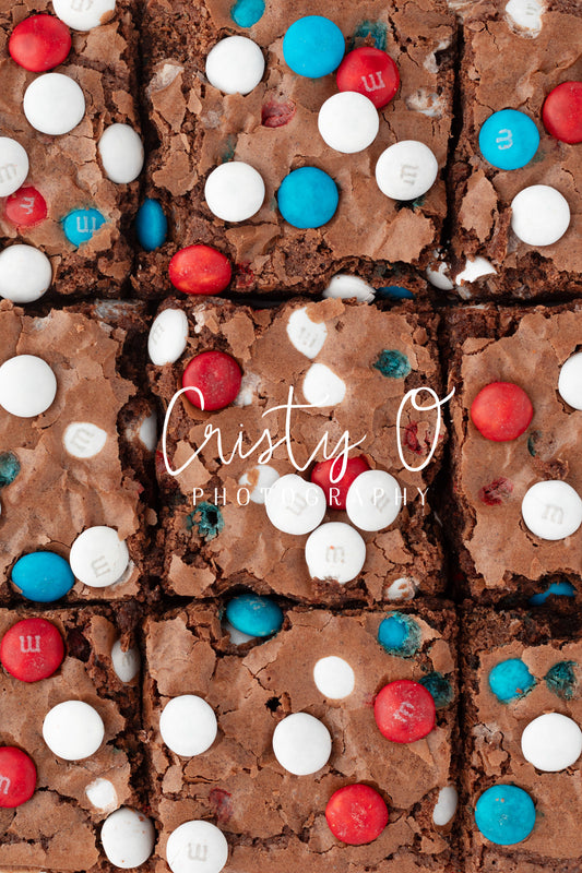 Easy Patriotic Brownies- Exclusive
