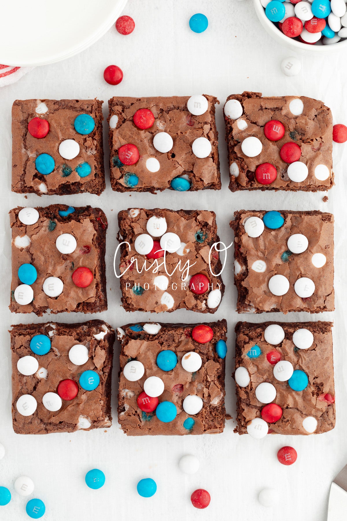 Easy Patriotic Brownies- Exclusive