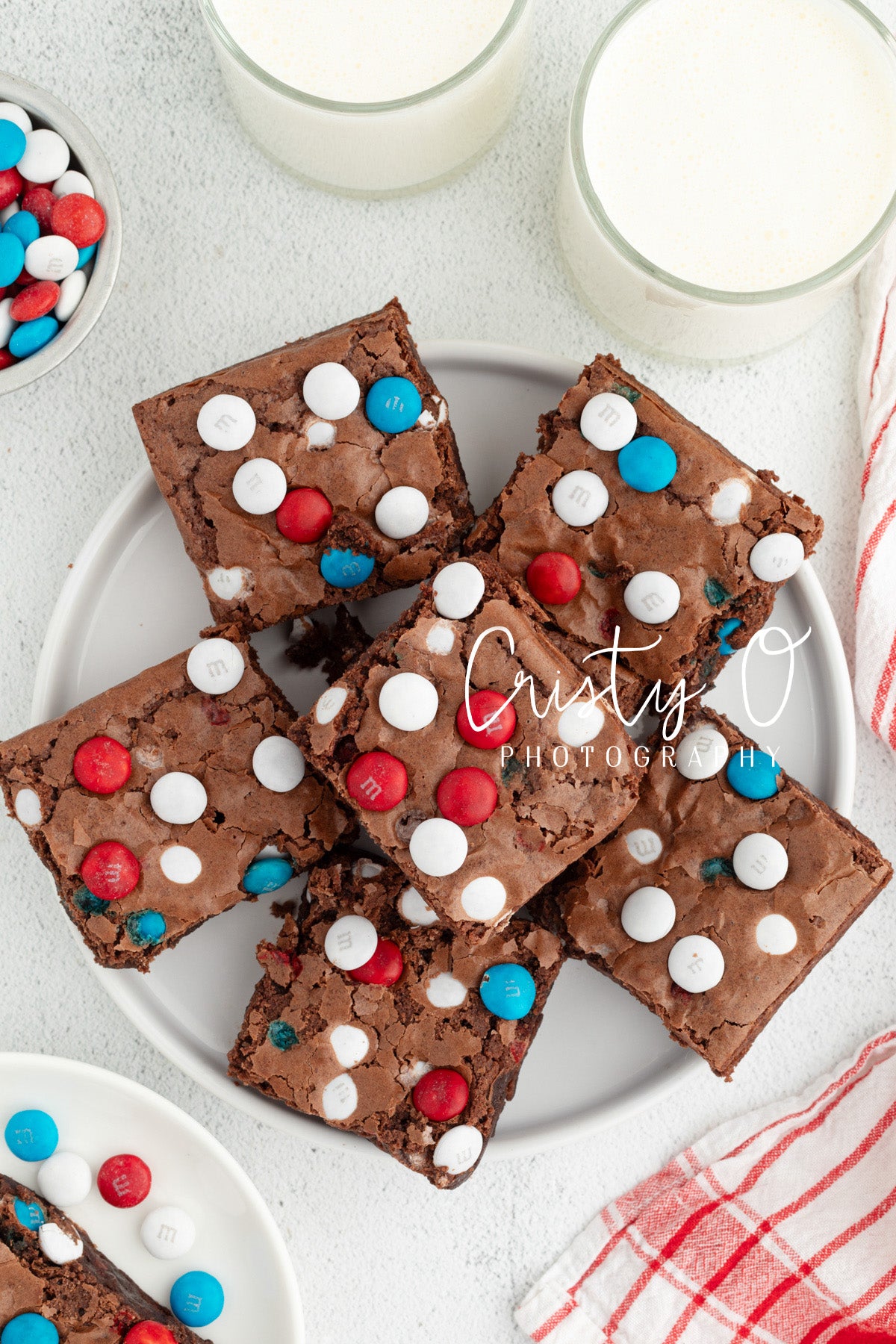 Easy Patriotic Brownies- Exclusive