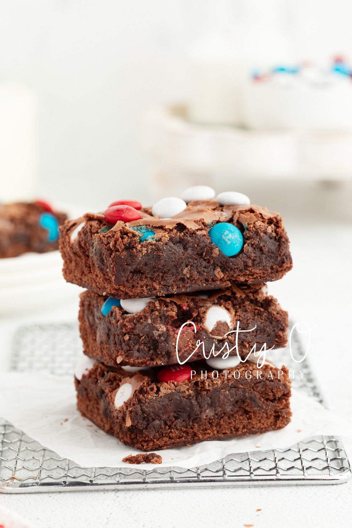 Easy Patriotic Brownies- Exclusive