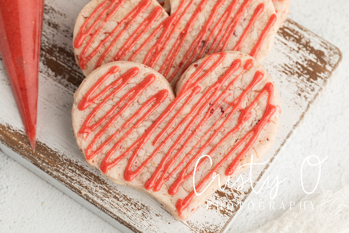 Strawberry White Chocolate Chip Sugar Cookies- Exclusive