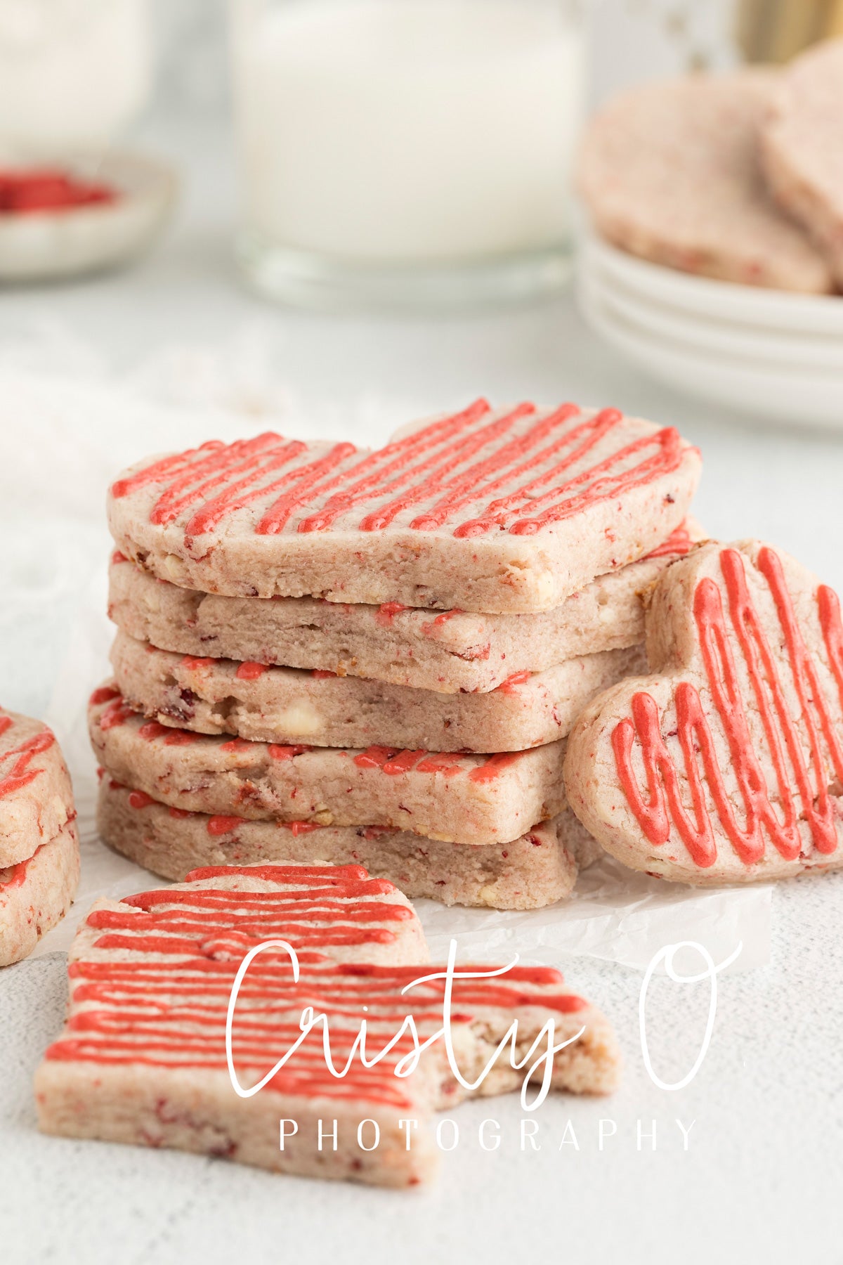 Strawberry White Chocolate Chip Sugar Cookies- Exclusive
