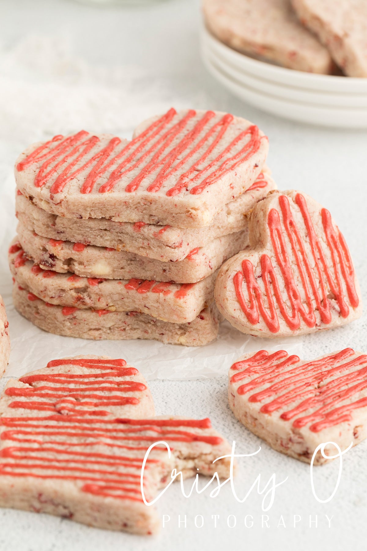 Strawberry White Chocolate Chip Sugar Cookies- Exclusive