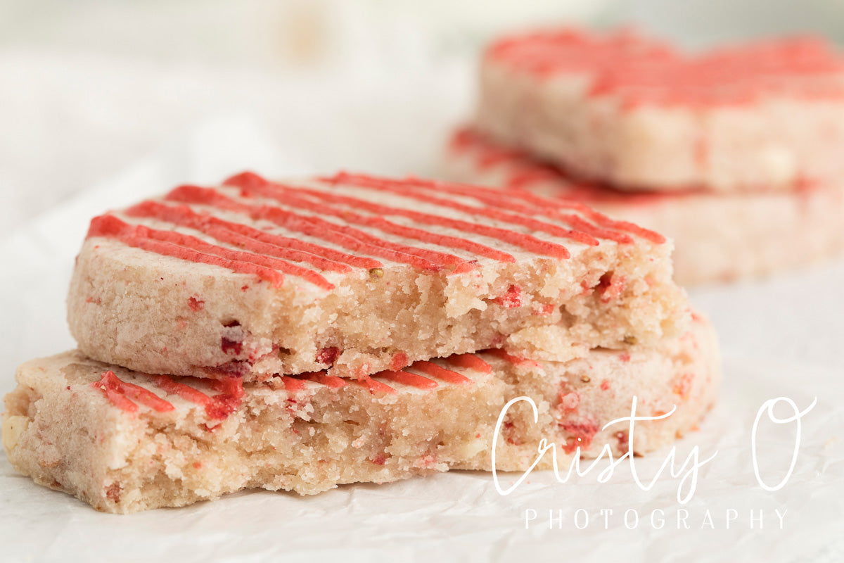 Strawberry White Chocolate Chip Sugar Cookies- Exclusive