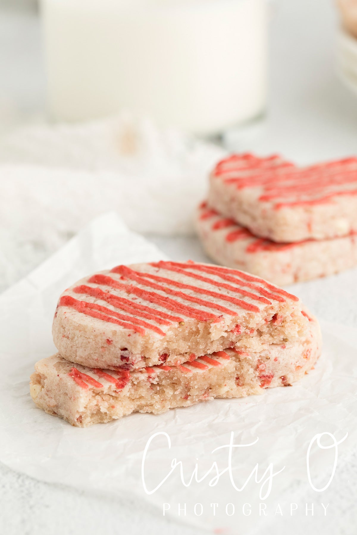 Strawberry White Chocolate Chip Sugar Cookies- Exclusive