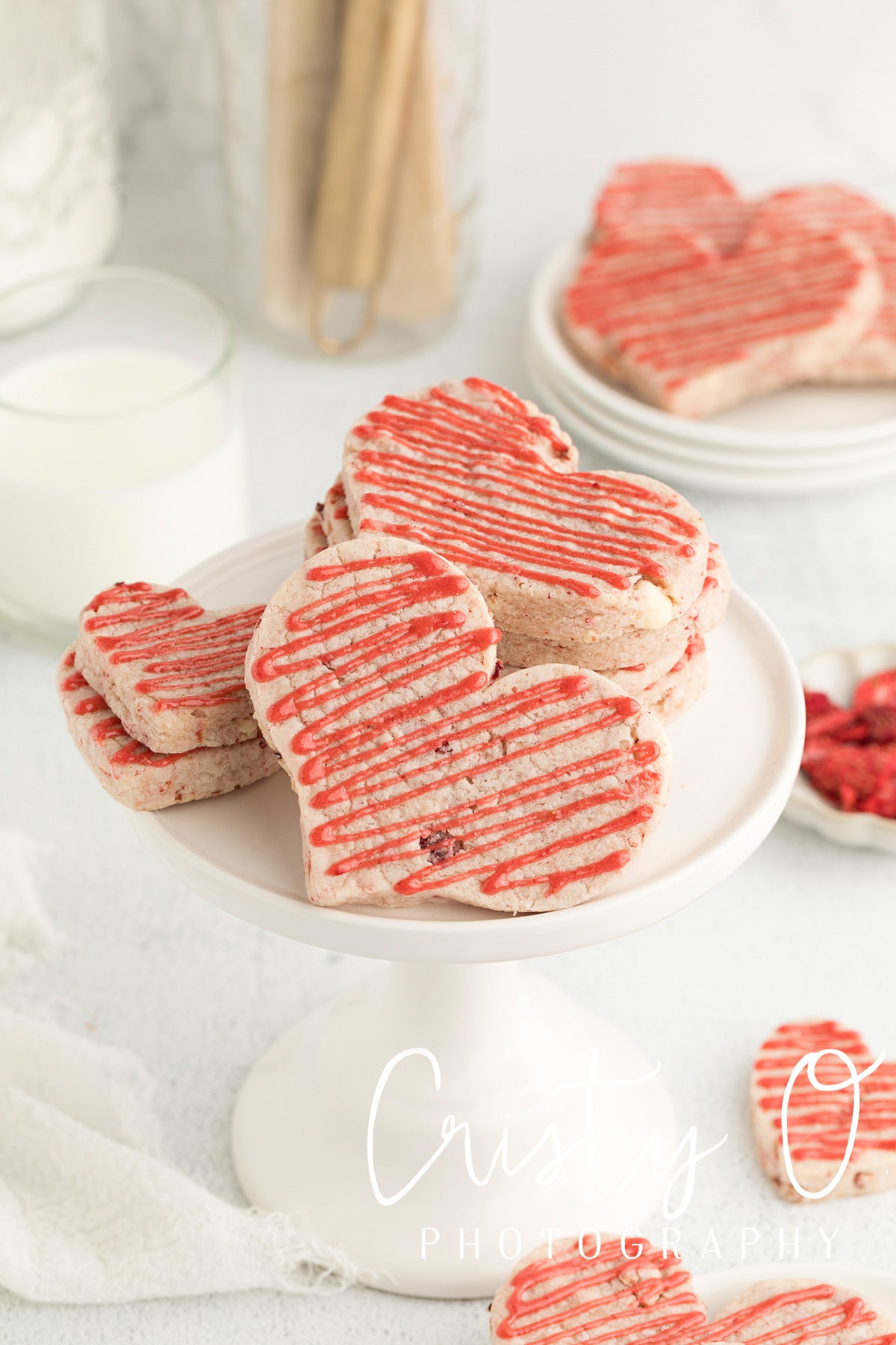 Strawberry White Chocolate Chip Sugar Cookies- Exclusive