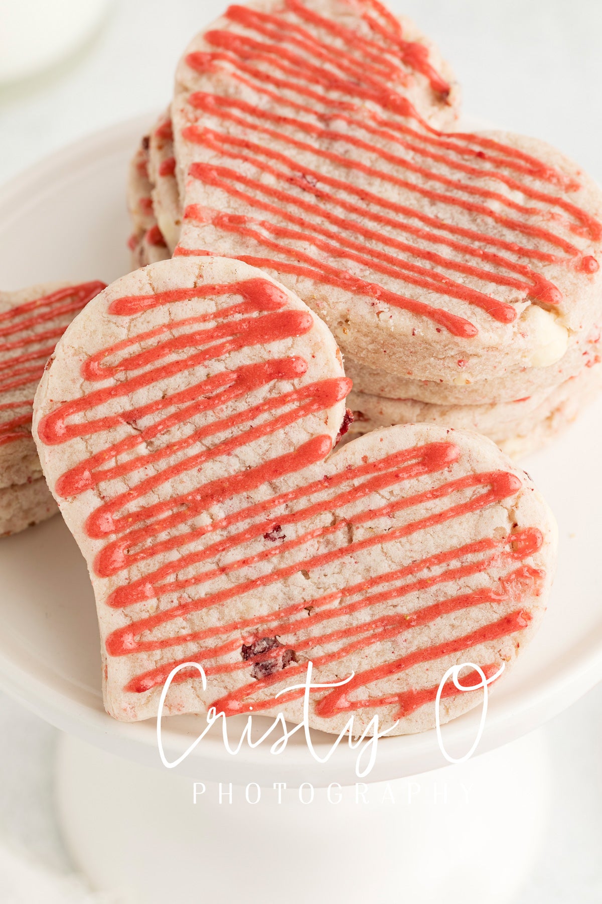 Strawberry White Chocolate Chip Sugar Cookies- Exclusive