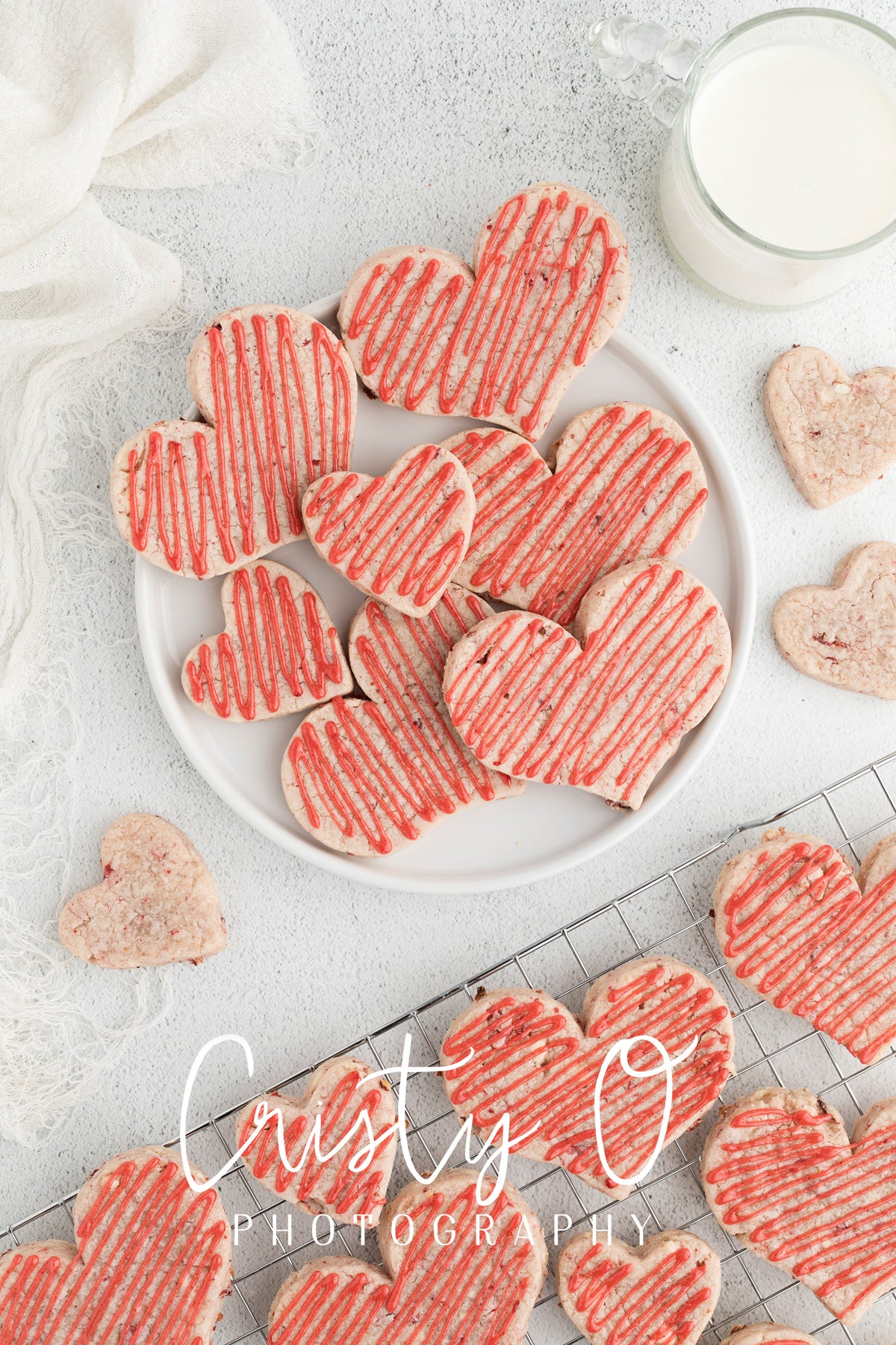 Strawberry White Chocolate Chip Sugar Cookies- Exclusive