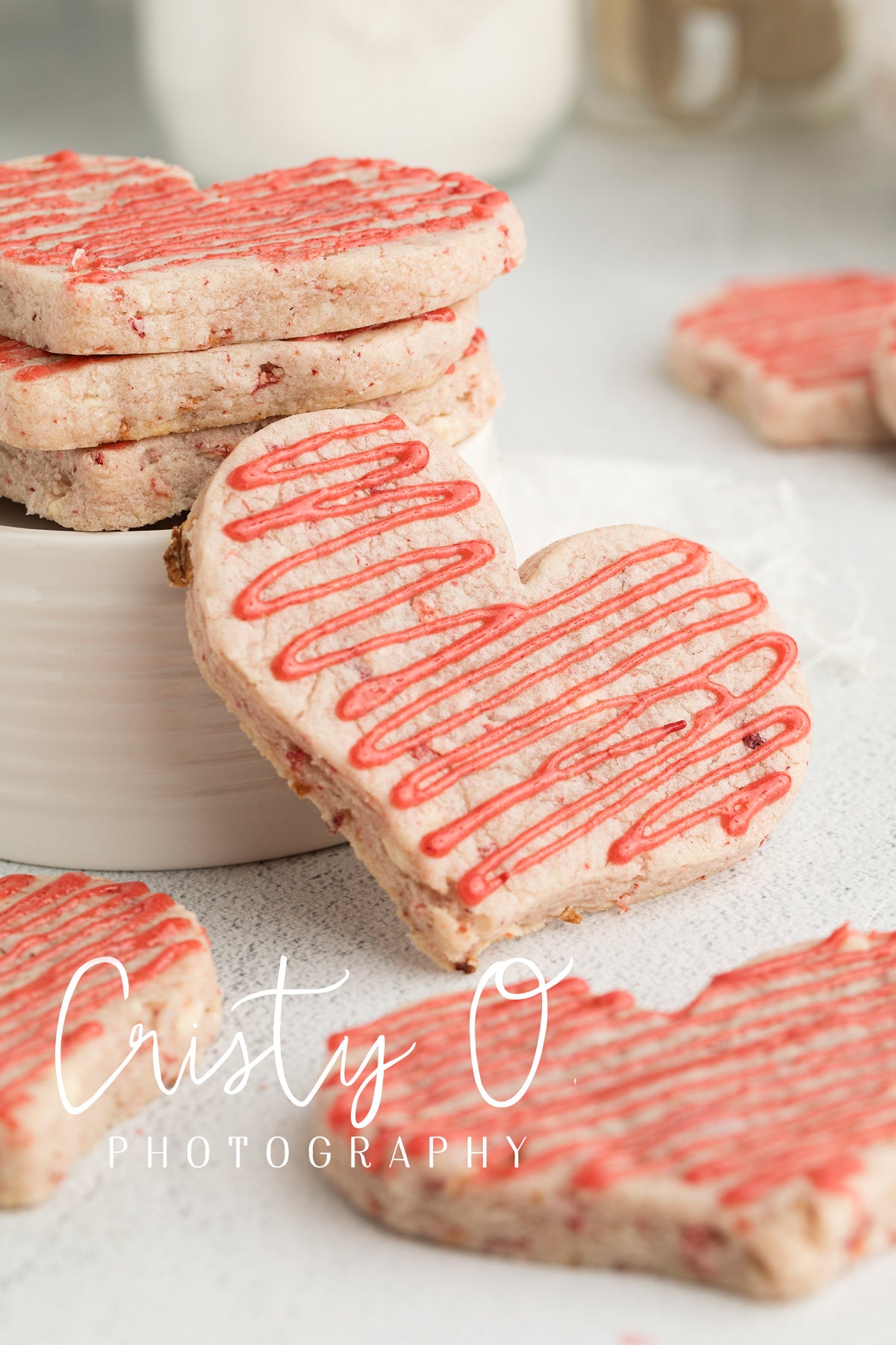Strawberry White Chocolate Chip Sugar Cookies- Exclusive