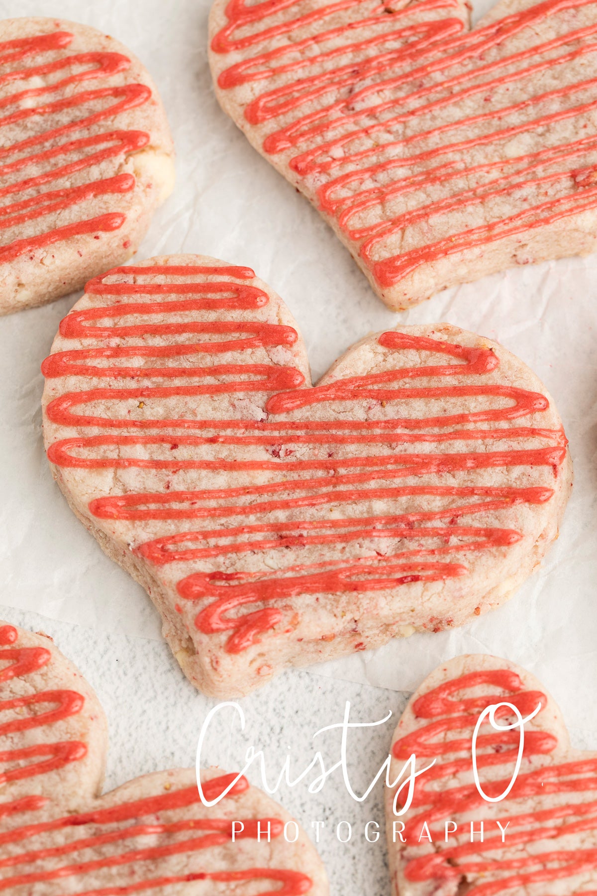 Strawberry White Chocolate Chip Sugar Cookies- Exclusive