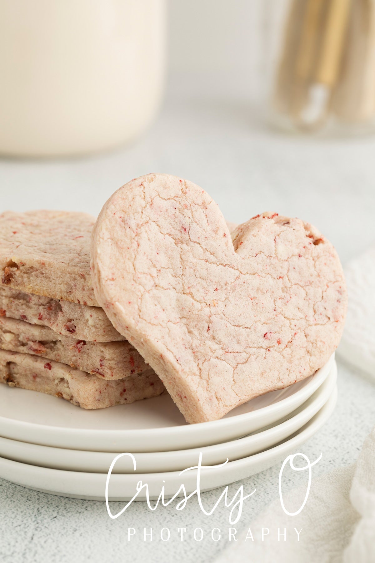 Strawberry White Chocolate Chip Sugar Cookies- Exclusive