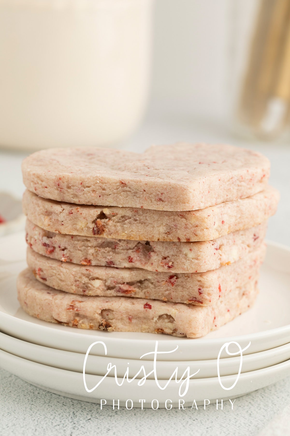 Strawberry White Chocolate Chip Sugar Cookies- Exclusive