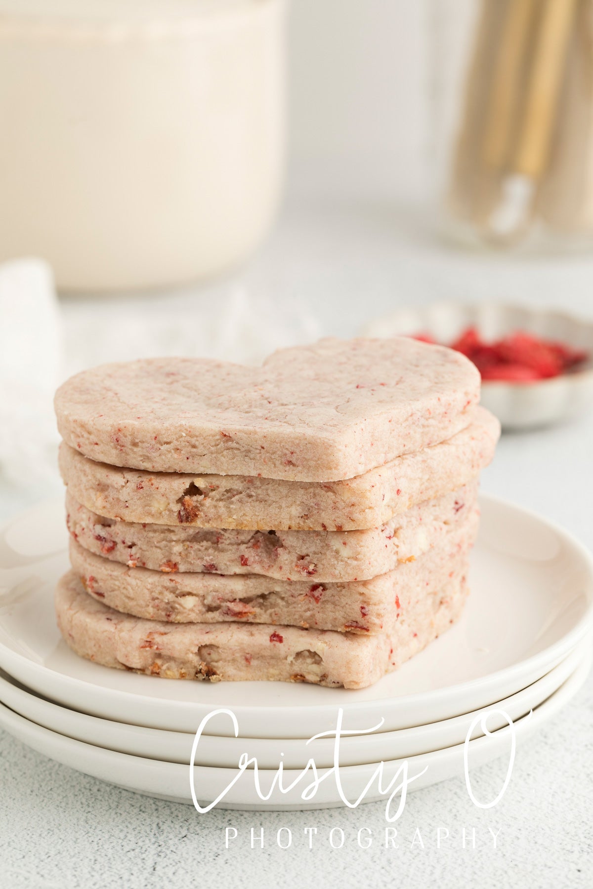 Strawberry White Chocolate Chip Sugar Cookies- Exclusive