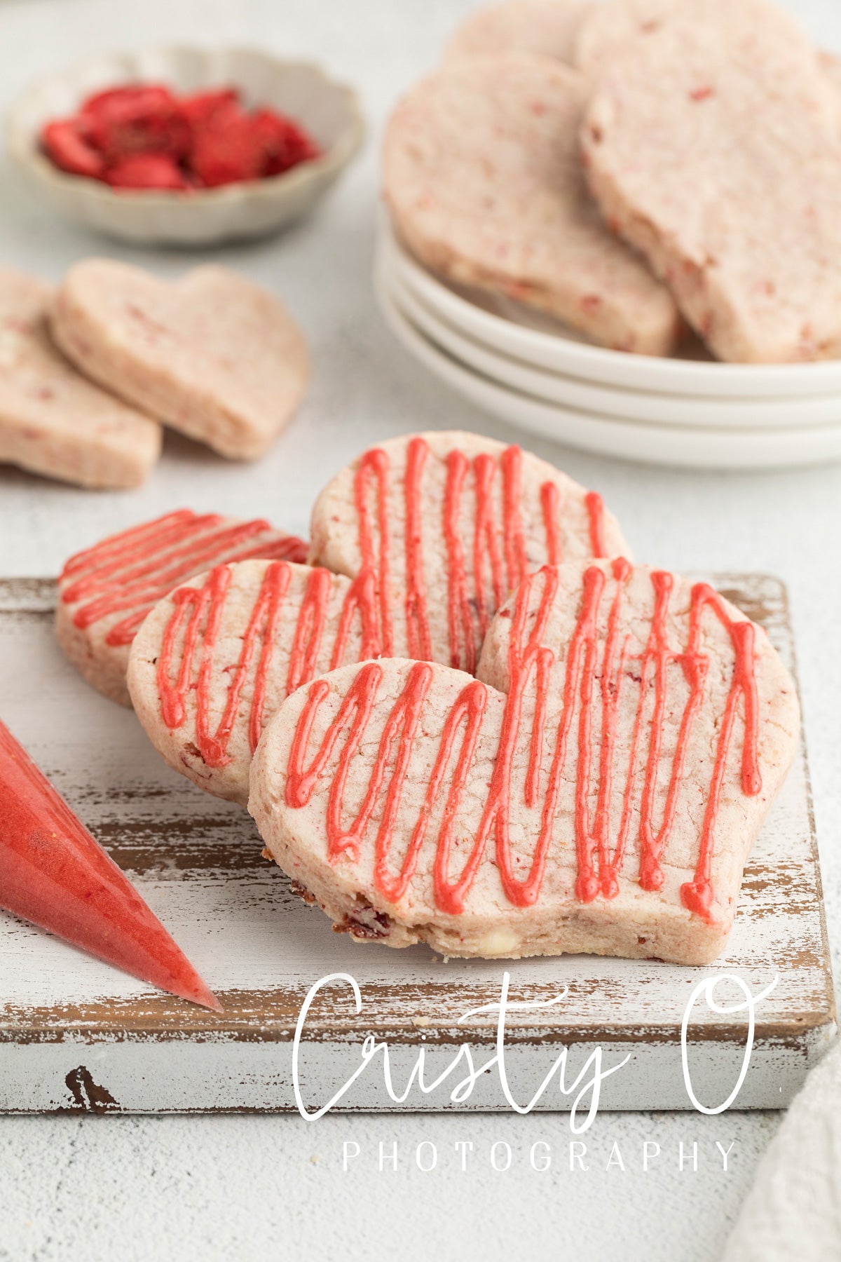 Strawberry White Chocolate Chip Sugar Cookies- Exclusive