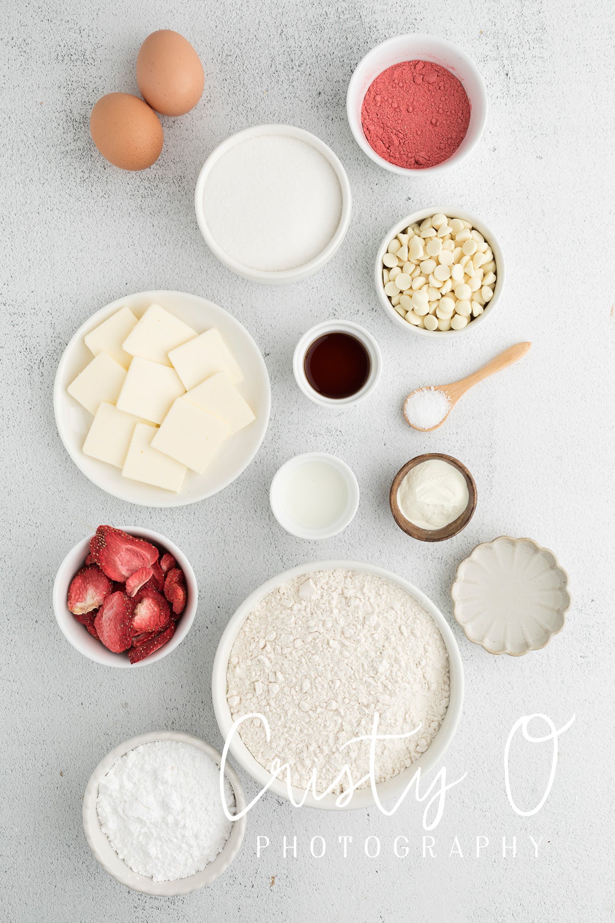 Strawberry White Chocolate Chip Sugar Cookies- Exclusive