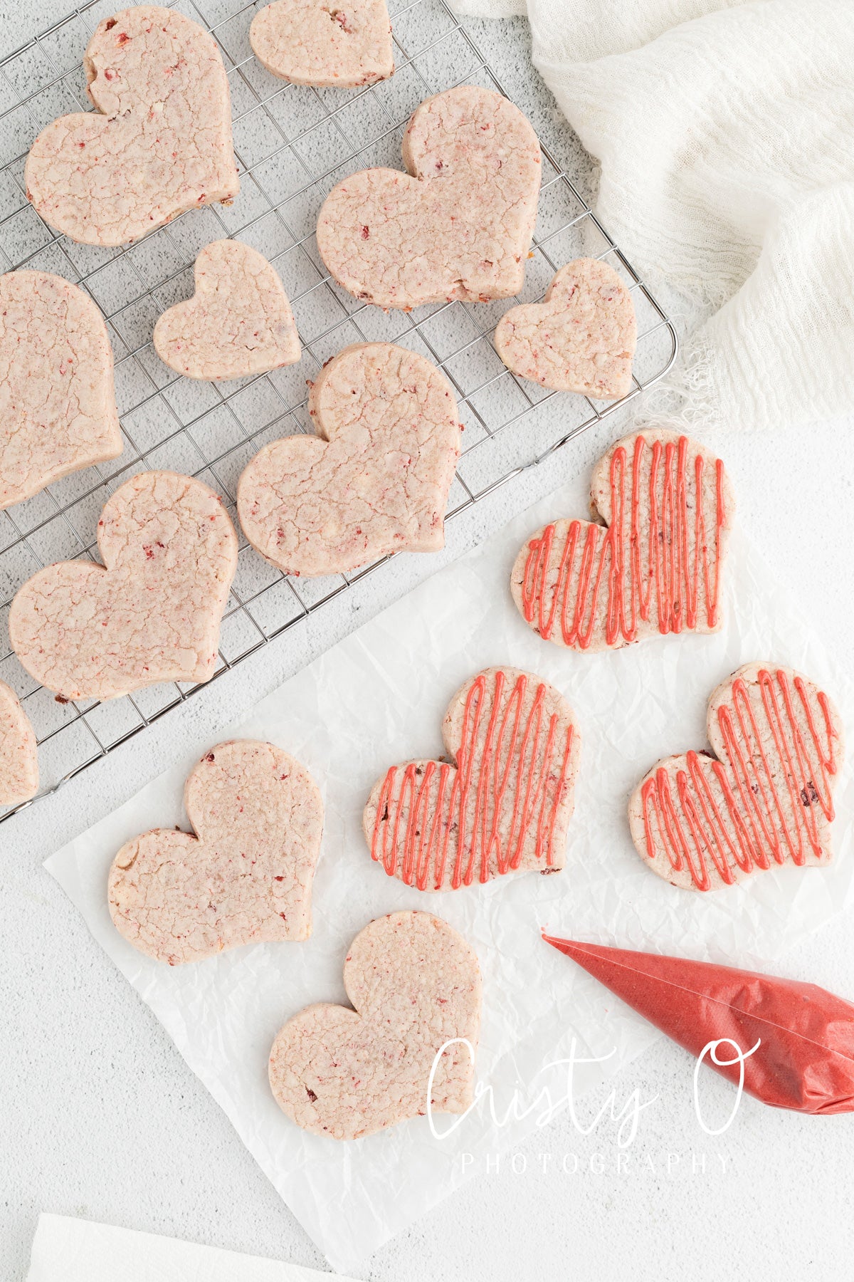 Strawberry White Chocolate Chip Sugar Cookies- Exclusive
