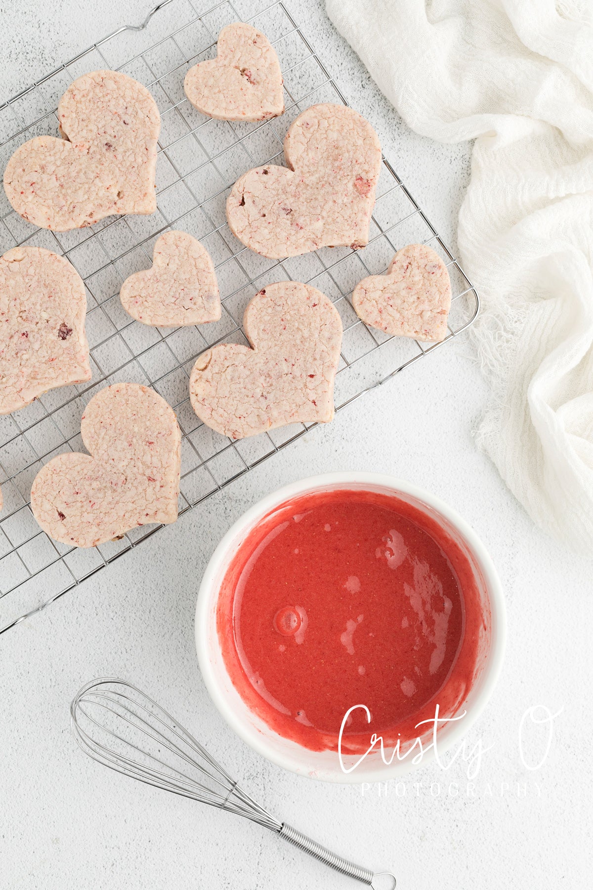 Strawberry White Chocolate Chip Sugar Cookies- Exclusive